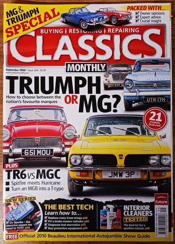Classics monthly magazine - classics,