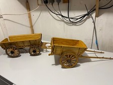 farm carts for display on shelf