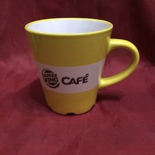 Yellow Burger King 2012 Limited Edition Cafe mug