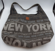 Robin Ruth- Women's LARGE Grey Top Handle Bag With Zip Closure