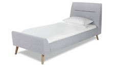 Finn Single Fabric Bed Frame