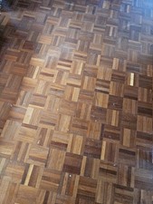 RECLAIMED TEAK PARQUET FLOORING, GOOD CONDITION, PRICED FOR 25 FINGER SETS. 