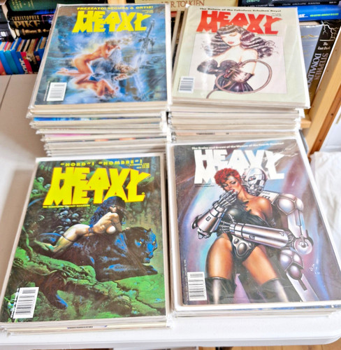 Heavy metal fantasy magazine - metal,