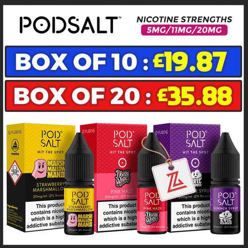 Pod salt nic 10ml - pod,