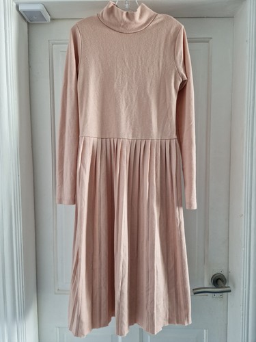 Preowned pink blush dress - pink, xs