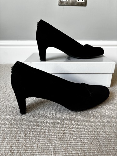 Russell bromley black suede - &,
