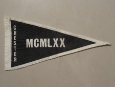Chester MCMLXX Scout Pennant