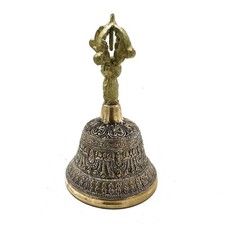 Large tibetan tingsha - tibetan, bell