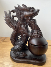 Vintage Asia Wooden Dragon
