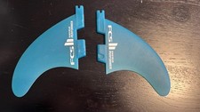 FCSII Blue Rear Quad Fins