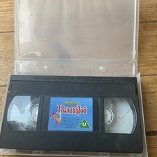Walt Disney Classics — Bambi (VHS Tape 1994) Vintage Collectible Original 