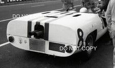 JO SIFFERT MASERATI TIPO 65 NEERPASCH LE MANS 1965 35MM NEGATIVE PHOTO J SIMONE