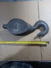 Vintage Military rope Pulley  1939 Air Ministry