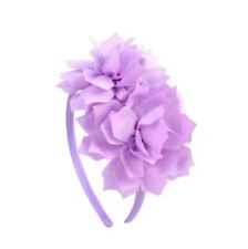 Petals Flower chiffon Headband Alice Band Fascinator Girls Wedding Prom Ascot