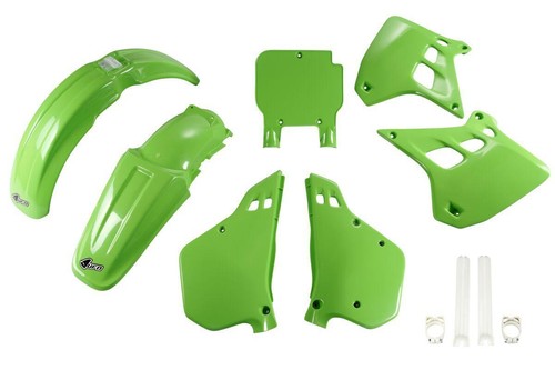 Ufo plastics kit for kawasaki - ufo,