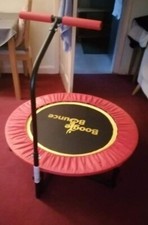 mini trampoline with handle