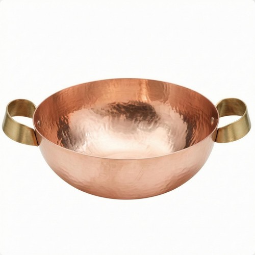 Hammered copper pot - hammered,