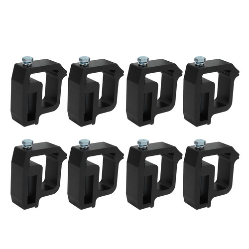 Truck bed clamps - clamps, cap