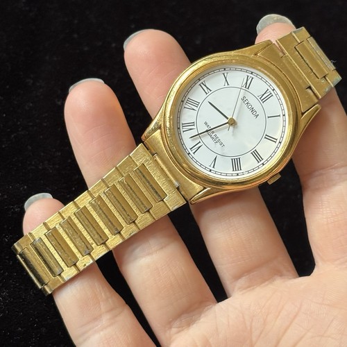Vintage sekonda gold tone - vintage,