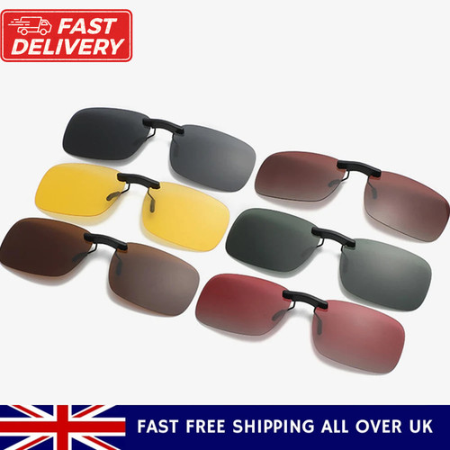 Sunglasses polarised clip - polarised, on