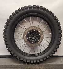Yamaha YZ125 1.85x18" Refurbished complete rear wheel and new tyre (1986)