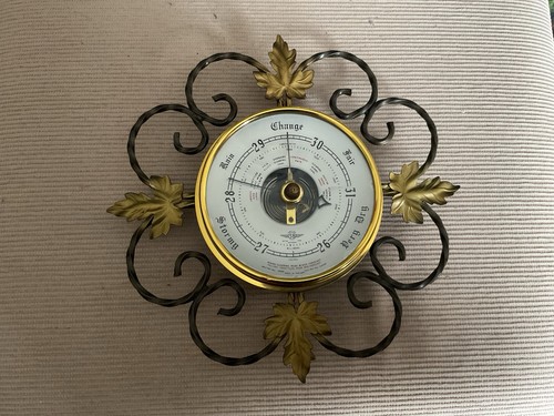 Vintage barometer in a - a,