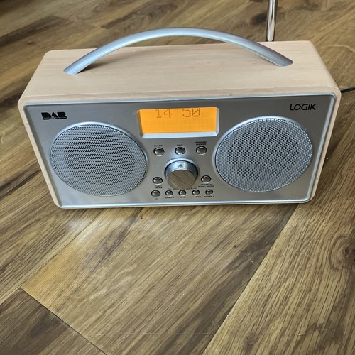 Logik wooden dab radio model - dab,