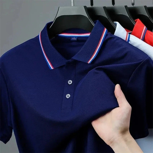 Men polo shirt casual - polo, short
