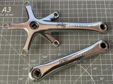 CAMPAGNOLO CHORUS CRANK ARMS -  170MM - PANTOGRAPHED & POLISHED - Ex CONDITION