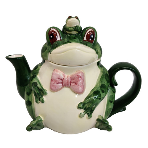 Vtg 1980 frog wearing bowtie - 1980's,