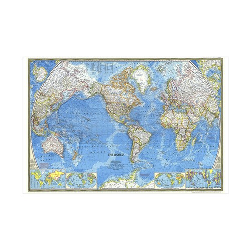 World map topographic - topographic, canvas