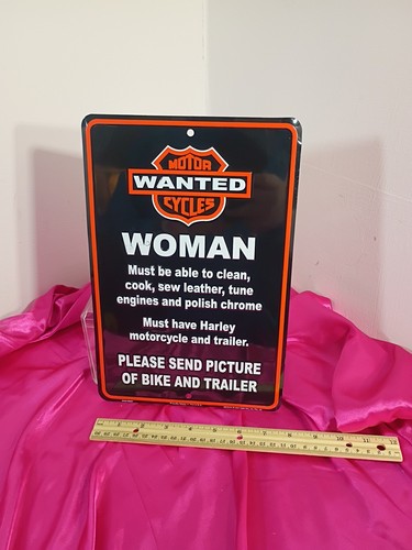 Wanted woman with motorcycle - woman,