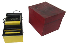 Vintage Paterson Black & Yellow Contact Printer - Boxed - Untested - Old Plug