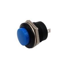 Blue Momentary Push Button