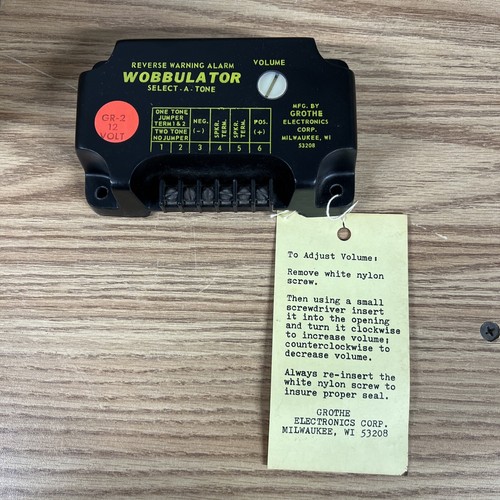 Wobbulator reverse warning - wobbulator,