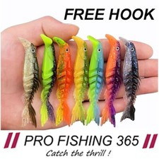 FANTAIL Fishing lures x 7 Soft