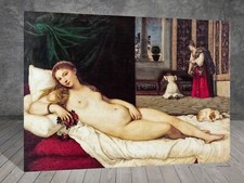 Titian Venus of Urbino CANVAS