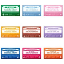 Dr. Bronner's Organic Pure Castile Bar Soap - 140g