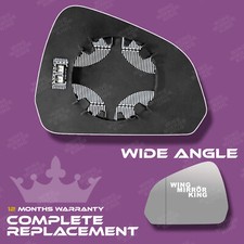 Left side Wide Angle mirror glass for Ford Capri 2025+ Heated