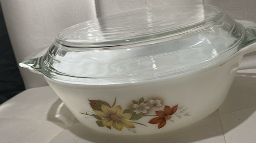 Vintage pyrex autumn glory - pyrex,