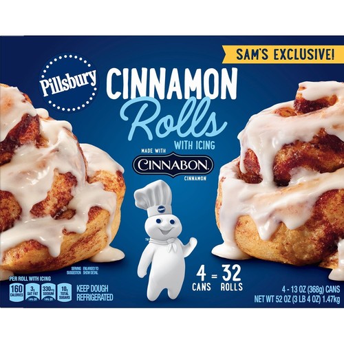 Pillsbury cinnamon rolls with - pillsbury,