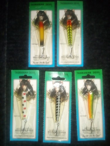 Tasmanian devil fishing lures - tasmanian,