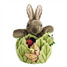 Rabbit in a Lettuce with 3 Mini Beasts Soft Toy PAPERBACK 5060091080225