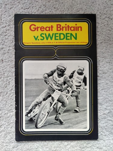 Speedway programme great - speedway,