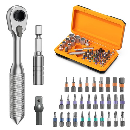 Ratchet screwdriver set - set,, 42