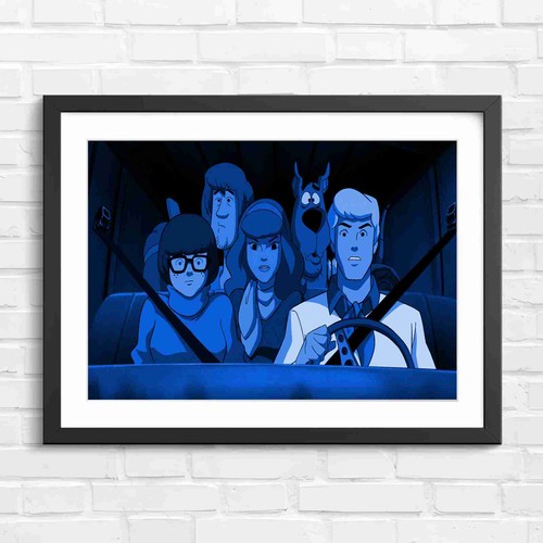 Scooby doo gang - gang, van