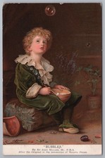 Vintage Postcard Bubbles by