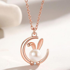 Bunny Rabbit Cute Rose Gold