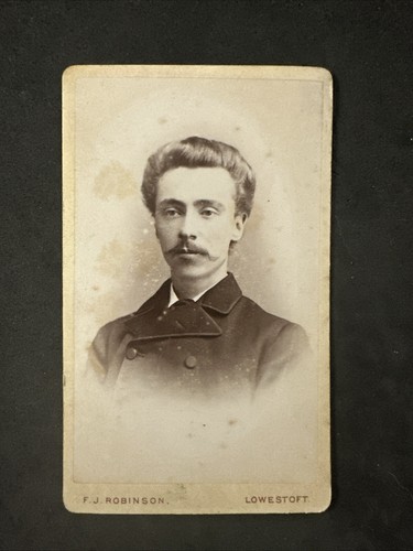 Cdv man usual hairstyle - cdv, by