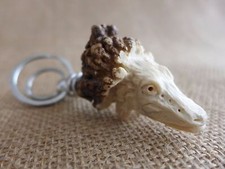 Deer Antler Keyring Handmade Handcrafted Unique Pike Design Nice Idea For Gift